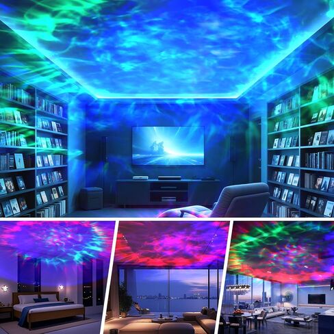 Galaxy Projector, Galaxy Projector for Bedroom, Night Light for Kids, Nebula Ceiling LED Lamp, Room Decor, with Timer and Remote, Gifts for Birthdays in Kuwait