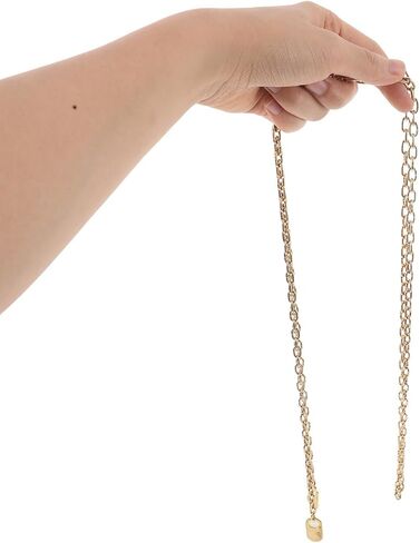 Healifty Grandfather Clock Weight Chain, 57.87 Inch Vintage Mechanical Floor Clock Metal Hanging Chain Accessories for Repair and Replacement Golden in Kuwait