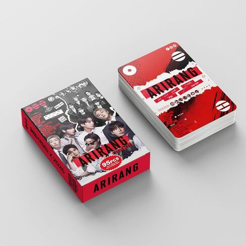 95 Pcs Photocards 2026 New 5th Album ARIRANG Merch 55 Pcs Lomo Cards and 40 Pcs Stickers in Saudi Arabia