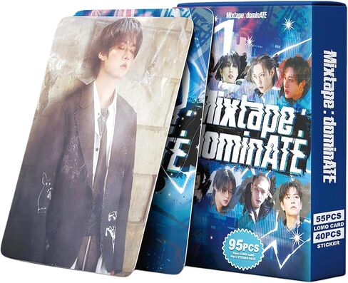 Stray Kids Photocards MIXTAPE: dominATE Album Photo Cards 95 PCS KPOP HIPTAPE 合(HOP) Post Card Merch Boys and Girls Card Set Photo Album Accessories in Kuwait