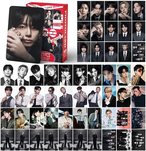 127 Pcs Photocards Album ARIRANG Merch 55 Pcs Lomo Cards and 72 Pcs Stickers in Saudi Arabia