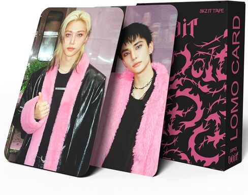 KPOPBTS Stray Kids DO IT Album Photocards 55 PCS KPOP Lomo Card Set, Gift Merch for SKZ Boys and Girls in Kuwait