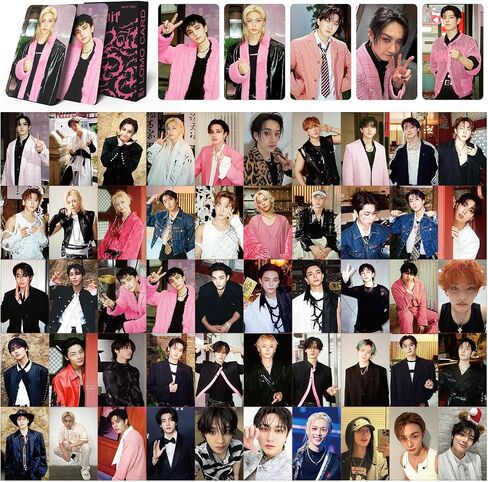 KPOPBTS Stray Kids DO IT Album Photocards 55 PCS KPOP Lomo Card Set, Gift Merch for SKZ Boys and Girls in Kuwait