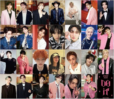 KPOPBTS Stray Kids DO IT Album Photocards 55 PCS KPOP Lomo Card Set, Gift Merch for SKZ Boys and Girls in Kuwait