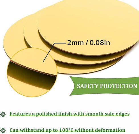 Set of 24 Round Mirrors for Centerpieces, 12 Inch Gold Acrylic Mirrors Candle Plate Circle Mirror Trays for Wedding Party Home Table Centerpieces Event Decor in Saudi Arabia