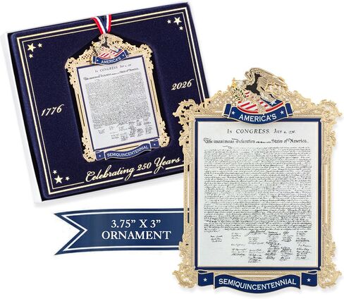 Official Commemorative Ornament of America’s 250th Anniversary | 2026 White House Christmas Collection in Saudi Arabia