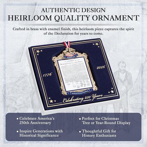 Official Commemorative Ornament of America’s 250th Anniversary | 2026 White House Christmas Collection in Saudi Arabia