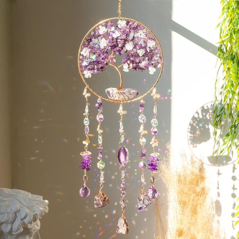 Boho Dream Catchers, Crystal Large Dreamcatcher Green Turquoise Suncatchers for Windows Wall Hangings Decoration Gifts for Adult Bedroom Room Boho Wall Decor in Saudi Arabia