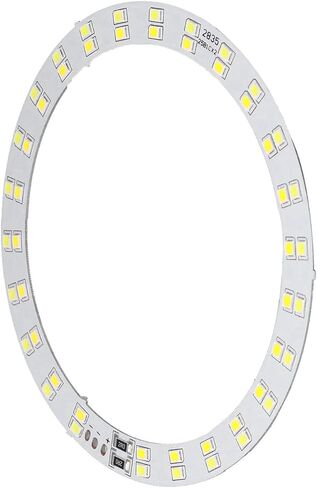لوحة ضوء حلقة LED دقيقة عالية السطوع 10 وات للإضاءة اليومية تعمل بمنفذ USB، لمصابيح LED الألومنيوم 4.41 بوصة in Kuwait