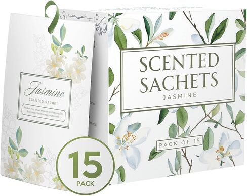 15 Pack Sachets for Drawers and Closets, Scented Sachets for Drawers, Closet Freshener Sachet for Drawers to Refresh Any Space, Sachet Bags, Scented Drawer Fresheners for Dresser, Lavender in Saudi Arabia