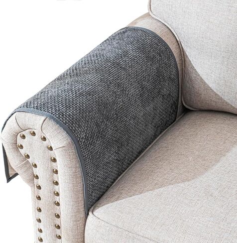 100% Waterproof Couch Cover, Pet Couch Covers for Sofa, Non Slip Sofa Cover Washable, Sectional Couch Covers for Cushion Couch Furniture Protector(Dark Gray, 35" x 63" 1 Pack) in Saudi Arabia