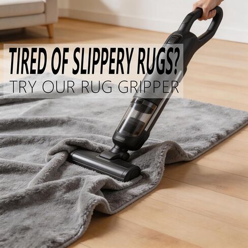 16Pcs Rug Gripper, Non Slip Rug Tape for Hardwood Floors and Tiles, Reusable Carpet Tape Double-Sided Adhesive Rug Stickers Keep Corners Flat in Saudi Arabia
