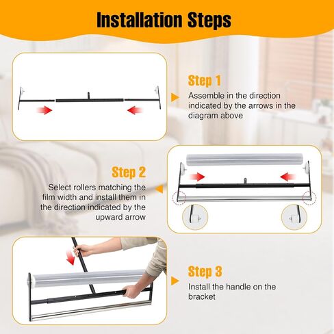 Carpet Protection Film Applicator for 27'', 36'', and 48" Wide Rolls, Applying Carpet Shield, Used for Quick Application of Applying Carpet Shield, for Properties for Sale, Indoor Carpets, Showrooms in Saudi Arabia