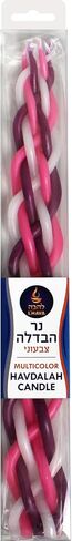 Decorative Havdalah Candle - Pyramid Design, Clean Burning Judaica Gift for Weekly Ritual in Kuwait