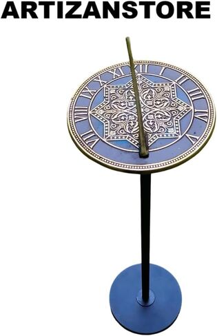 مزولة نحاسية على الطراز القوطي - ديكور للحديقة، مثالية لعيد الميلاد in Kuwait