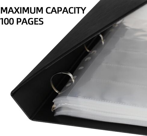 Acid Free Archival Film Negative Storage Album for 35mm 120 120 4x5 8x10 Film, Negative Pages Protector Book, Photography Film Holder Organizer for Black White & Color Films in Saudi Arabia