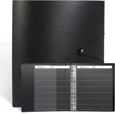 Acid Free Archival Film Negative Storage Album for 35mm 120 120 4x5 8x10 Film, Negative Pages Protector Book, Photography Film Holder Organizer for Black White & Color Films in Saudi Arabia