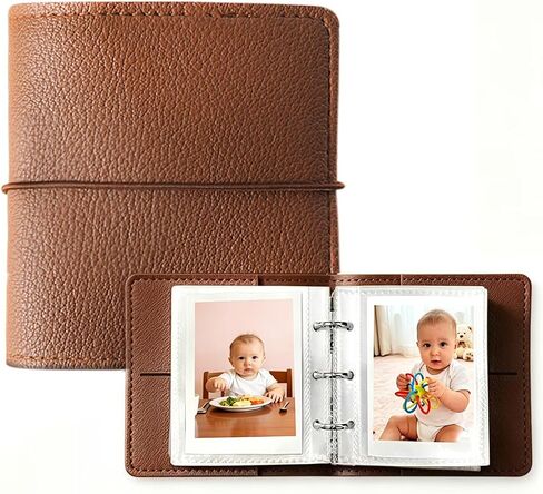 ألبوم صور Mactto Mini، 2x3 بوصة، 50 جيبًا لكاميرات Fujifilm Instax، Polaroid Snap، Z2300، SocialMatic (أخضر داكن) in Kuwait