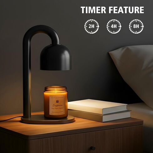 Engpure Candle Warmer Lamp with Timer Dimmer Adjustable Height for New Home Decor, Birthday Gifts for Women,Candle Warmer for Women Mom Mother's Day Gfit in Saudi Arabia