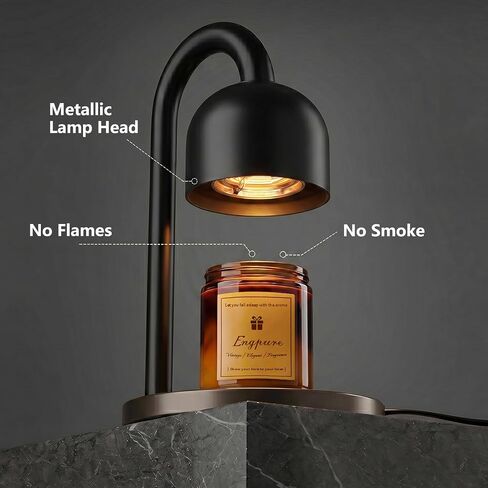 Engpure Candle Warmer Lamp with Timer Dimmer Adjustable Height for New Home Decor, Birthday Gifts for Women,Candle Warmer for Women Mom Mother's Day Gfit in Saudi Arabia