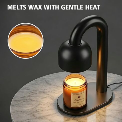 Engpure Candle Warmer Lamp with Timer Dimmer Adjustable Height for New Home Decor, Birthday Gifts for Women,Candle Warmer for Women Mom Mother's Day Gfit in Saudi Arabia