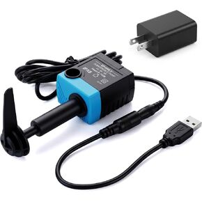 Cat & Dog Submersible Replacement Pump, Pet Fountain Motor SP-400LV, Compatible with Ceramic, Butterfly, Stainless Steel and 360° Pet Water Fountains, Ultra Quiet & Low Pressure, Easy to Clean in Saudi Arabia