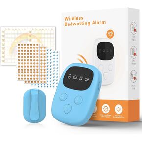 2026 New Wireless Bedwetting Alarm, Bed Wetting Alarm for Boys and Girls, Compact & Comfortable Wireless Sensor, 7 Melodies 3 Modes, Bed Wetting Solutions for Kids, Includes Progress Card White4 in Saudi Arabia