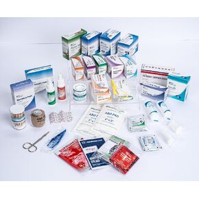 Class-A First Aid Refills Supplies Without Cabinet | Essential Medications for Emergency Preparedness | Ensuring Long-Lasting Reliability | Exceeds OSHA/Ansi Z308.1 2015, Over 600 PCS in Saudi Arabia