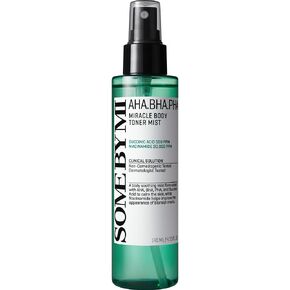 SOME BY MI AHA BHA PHA 30 Days Miracle Body Toner Mist – 4.73oz, 140ml – Body Acne Spray for Back & Chest, Exfoliating Body Mist with Salicylic Acid, Tea Tree, Niacinamide – Korean Skincare in Saudi Arabia