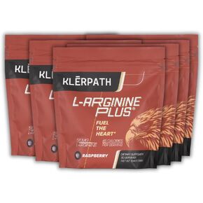 L-Arginine Plus Raspberry 6-Pack - #1 Natural Blood Pressure Supplement, Better Cholesterol, More Energy - Heart Health Supplement 13.4 oz in Saudi Arabia