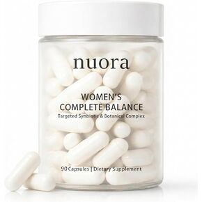 Nuora Gut Health Capsules, Gut Biofilm Probiotic Ritual with Berberine, Digestive Balance Support for Women, Vegan, Gluten-Free, Non-GMO, 90 Capsules in Saudi Arabia