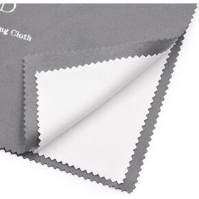 Pro Size Silver Polishing Cloth Jewelry Cleaning Cloth 11" X 14" inches for Cleaning Gold, Silver and Platinum Jewelry Coins Watch, Keeps Jewelry Clean and Shining. (Pack of 1) (Pack of 1) in Saudi Arabia