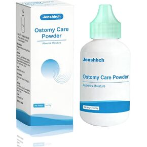 Stoma Powder, 1 oz (30g) Medical Colostomy Skin Barrier Powder, Protective Ostomy Care Supplies Powder for Ileostomy Urostomy, Relief for CGM Glucose Monitor Adhesive Patch Skin Irritation in Saudi Arabia