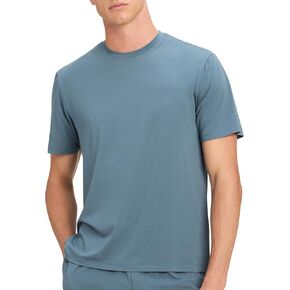 Cozy Earth Men’s First Layer Pajama Short Sleeve Tee - Men's T-Shirt for Sleep and Loungewear in Kuwait