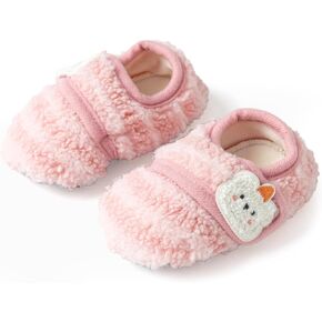 Balabala Infant Baby Slippers Socks Toddler Girls Boys Slippers Warm Baby Socks Shoes Newborn Crib Footwear Prewalkers in Saudi Arabia