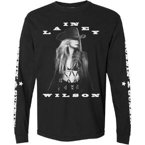 Lainey Wilson Unisex Adult Lainey Wilson Can't Sit Still Photo Long Sleeve in Saudi Arabia