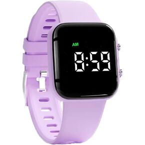 Vibrating Alarm Watch, Potty Training Wristband Rechargeable Pill Reminder Watch with Timer and 15 Daily Alarms in Kuwait