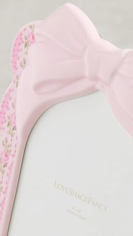 LOVESHACKFANCY Women's Decorative Bow Frame 4x6 in Kuwait