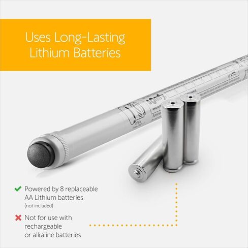 Two 12V Reloadable Battery Wands with Connector for Dual Battery Replacement in Saudi Arabia