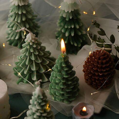 2pcs/Set 3D Christmas Tree Silicone Mold Making Cake Decor in Saudi Arabia