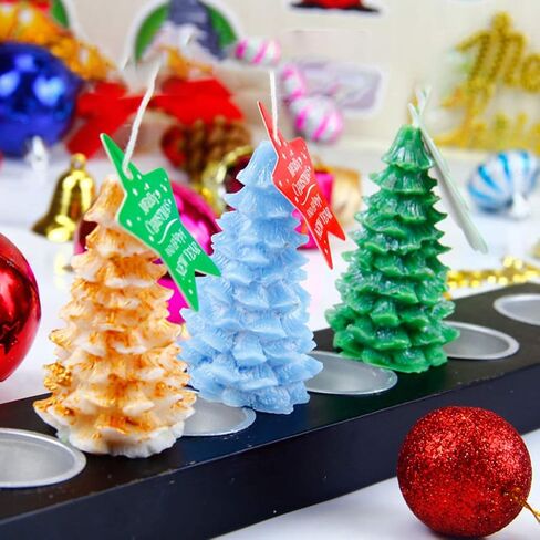 2pcs/Set 3D Christmas Tree Silicone Mold Making Cake Decor in Saudi Arabia