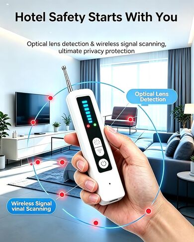 Upgraded Hidden Camera Detectors, Portable Camera Detectors(Bubblegum Pink) in Kuwait