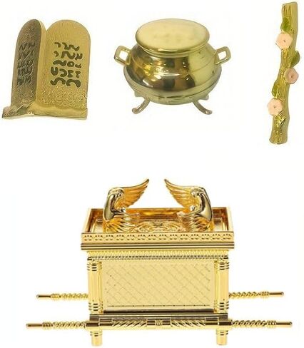 1Set Ark of The Covenant Tabernacle Model Kit Arca del Pacto Replica with Biblical Relic Details for Bible Study Decor Religious Collecting in Kuwait