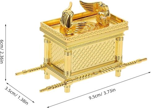 1Set Ark of The Covenant Tabernacle Model Kit Arca del Pacto Replica with Biblical Relic Details for Bible Study Decor Religious Collecting in Kuwait