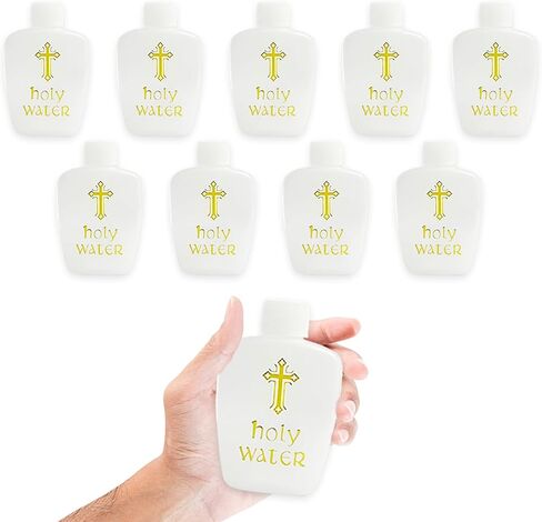 5Pcs Holy Water Bottles Holy Water Empty Containers 60ml Holy Water Plastic Bottle in Saudi Arabia