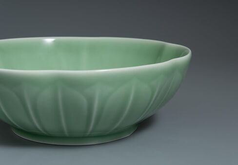 2 PCS Chinese Lotus 24OZ Wide Mouth 8.5 IN Celadon Large Bowl, Heat Resistant, High Quality, FOR Fruit Salad Noodles Snacks in Saudi Arabia