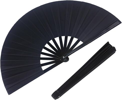 Large Portable Folding Clacking Fans For Line Dancing - Boots On The Ground Hand Fan For Raves & Decorations in Saudi Arabia