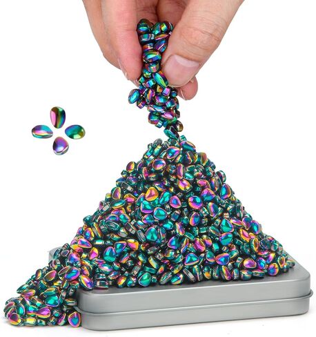 Ferrite Putty, 500+ Colorful Ferrite Stones for Desk & Office, Tactile Adult Fidget Accessory for Focus, Relaxation, Stress Relief & Desk Decor in Kuwait