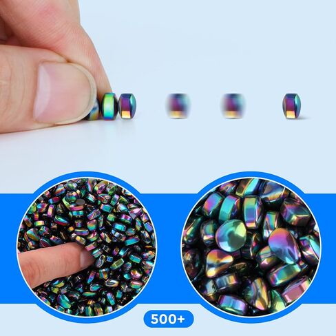 Ferrite Putty, 500+ Colorful Ferrite Stones for Desk & Office, Tactile Adult Fidget Accessory for Focus, Relaxation, Stress Relief & Desk Decor in Kuwait