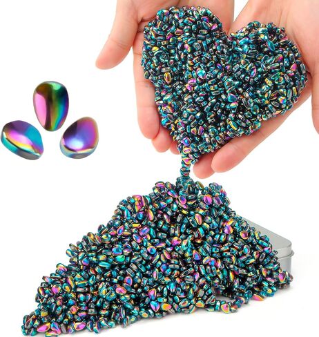 Ferrite Putty, 500+ Colorful Ferrite Stones for Desk & Office, Tactile Adult Fidget Accessory for Focus, Relaxation, Stress Relief & Desk Decor in Saudi Arabia